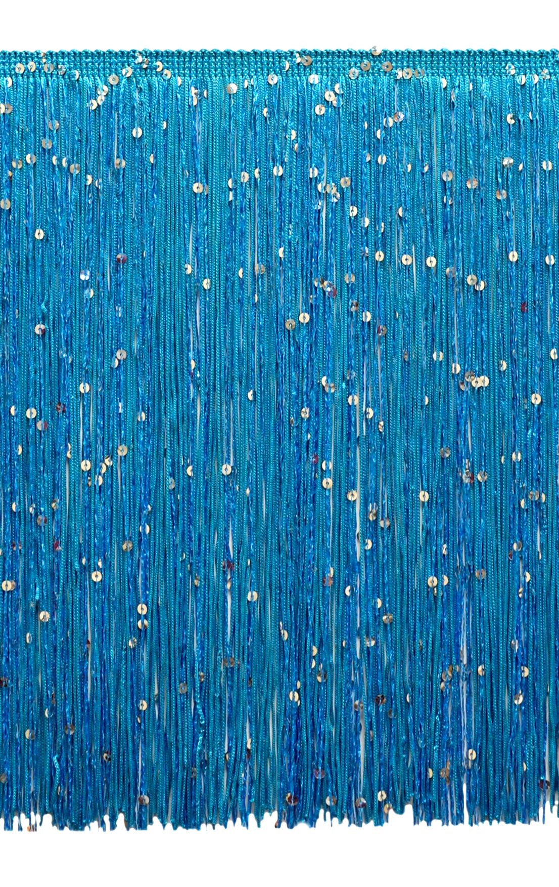 #Color_Turquoise Blue with Sequins (Color# 04)