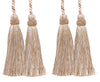 DÉCOPRO Imperial Collection Double Tassel Curtain and Drapery Tieback / Holdback, 4