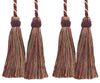 DÉCOPRO Imperial Collection Double Tassel Curtain and Drapery Tieback / Holdback, 4
