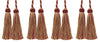 DÉCOPRO Imperial Collection Double Tassel Curtain and Drapery Tieback / Holdback, 4