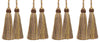 DÉCOPRO Imperial Collection Double Tassel Curtain and Drapery Tieback / Holdback, 4