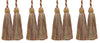 DÉCOPRO Imperial Collection Double Tassel Curtain and Drapery Tieback / Holdback, 4
