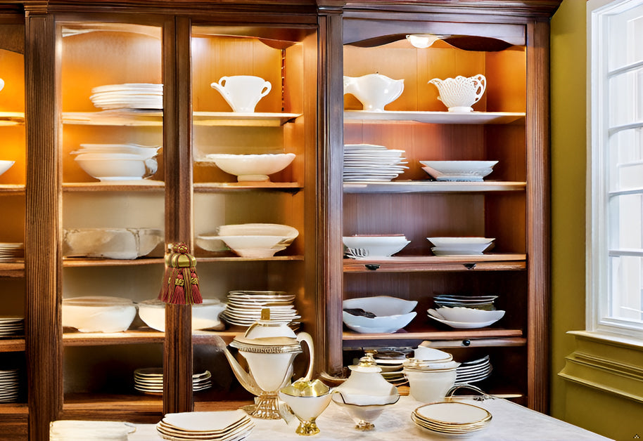 DÉCOPRO Elegant Hand-crafted 4" accented with Crown Tassels # KTAX4, Golden Beige Red #LX07 (Rust Red, Gold Beige, Red Orange) | Set of 2 - DecoPro