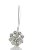 DÉCOPRO Magnetic Curtain and Drapery Tieback with Beautiful Rhinestone Blossom Design Tieback, Spread 8