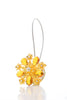 DÉCOPRO Magnetic Curtain and Drapery Tieback with Beautiful Rhinestone Daffodil Design Tieback, Spread 8