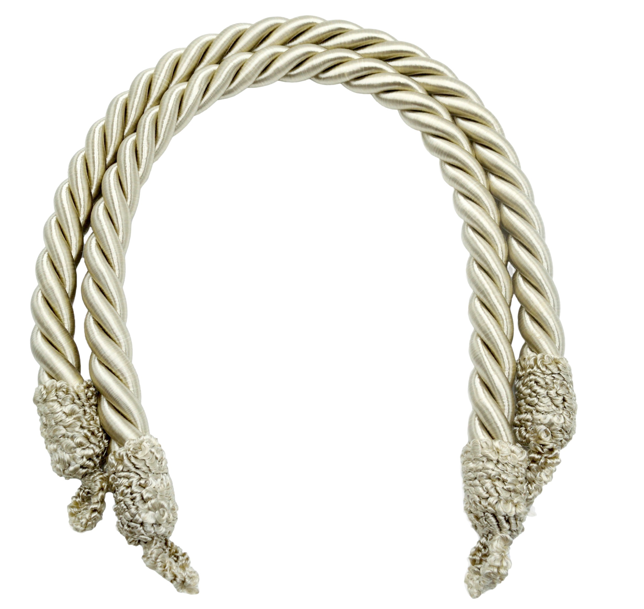 Chairties Rope Beautifully Handcrafted Curtain and Drapery Decorative Rope Tieback ...