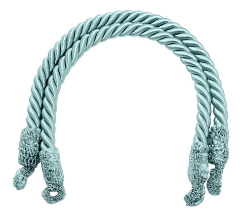 DÉCOPRO Beautifully Handcrafted Curtain and Drapery Decorative Rope Tieback, Spread 24