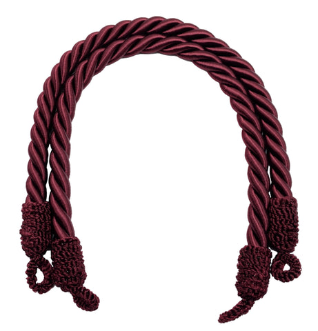 DÉCOPRO Beautifully Handcrafted Curtain and Drapery Decorative Rope Tieback, Spread 24