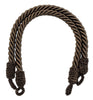 DÉCOPRO Beautifully Handcrafted Curtain and Drapery Decorative Rope Tieback, Spread 24