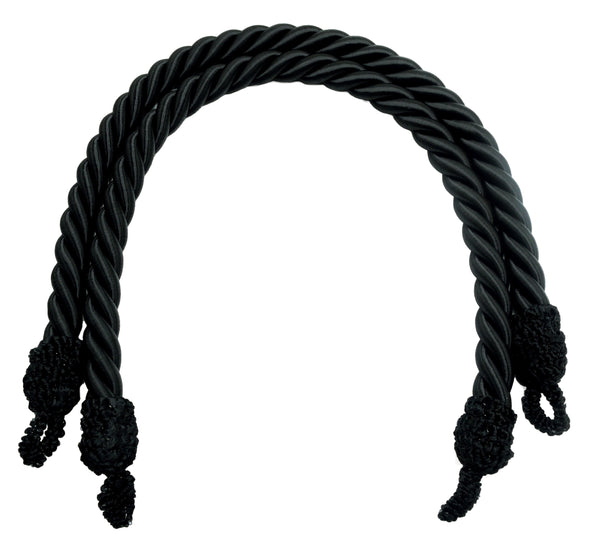 DÉCOPRO Beautifully Handcrafted Curtain and Drapery Decorative Rope Tieback, Spread 24