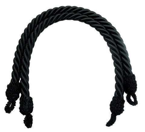DÉCOPRO Beautifully Handcrafted Curtain and Drapery Decorative Rope Tieback, Spread 24