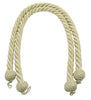 DÉCOPRO Beautifully Handcrafted Curtain and Drapery Decorative Rope Tieback, Spread 30