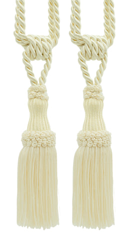 DÉCOPRO Decorative Chainette Curtain Tassel Tieback, Tassel Length 5