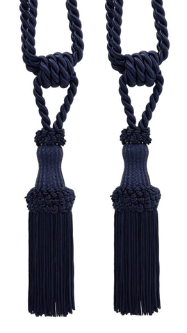DÉCOPRO Decorative Chainette Curtain Tassel Tieback, Tassel Length 5