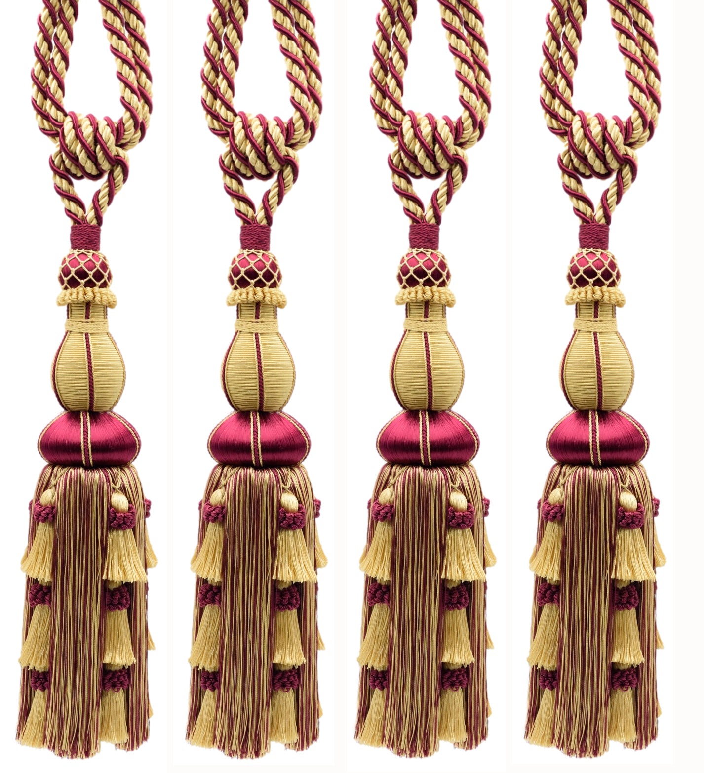 #Color_Burgundy Gold Red Multicolor (Color# 1253)