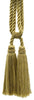 DÉCOPRO Traditional Cotton Double Tassel Curtain & Drapery Tassel Tieback, Tassel Length 5 1/2