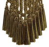 DÉCOPRO Traditional Cotton Double Tassel Curtain & Drapery Tassel Tieback, Tassel Length 5 1/2