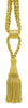 DÉCOPRO Beautiful Curtain & Drapery Tassel Tieback, Adjustable Cord Length with Elegant Bullion Design, Tassel Length 5 1/2