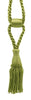 DÉCOPRO Beautiful Curtain & Drapery Tassel Tieback, Adjustable Cord Length with Elegant Bullion Design, Tassel Length 5 1/2