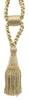 DÉCOPRO Beautiful Curtain & Drapery Tassel Tieback, Adjustable Cord Length with Elegant Bullion Design, Tassel Length 5 1/2