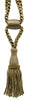 DÉCOPRO Beautiful Curtain & Drapery Tassel Tieback, Adjustable Cord Length with Elegant Bullion Design, Tassel Length 5 1/2