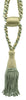 DÉCOPRO Beautiful Curtain & Drapery Tassel Tieback, Adjustable Cord Length with Elegant Bullion Design, Tassel Length 5 1/2