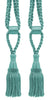 DÉCOPRO Beautiful Curtain & Drapery Tassel Tieback, Adjustable Cord Length with Elegant Bullion Design, Tassel Length 5 1/2