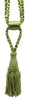 DÉCOPRO Beautiful Curtain & Drapery Tassel Tieback, Adjustable Cord Length with Elegant Bullion Design, Tassel Length 5 1/2
