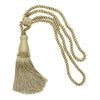 DÉCOPRO Elegant Lustrous Curtain Tassel Tieback, Tassel Length 8 1/2