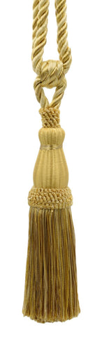 DÉCOPRO Elegant Lustrous Curtain Tassel Tieback, Tassel Length 8 1/2