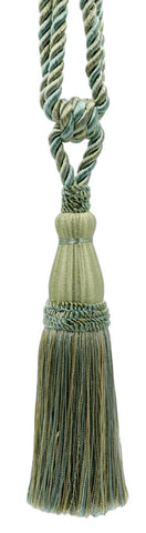 DÉCOPRO Elegant Lustrous Curtain Tassel Tieback, Tassel Length 8 1/2