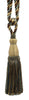 DÉCOPRO Elegant Lustrous Curtain Tassel Tieback, Tassel Length 8 1/2