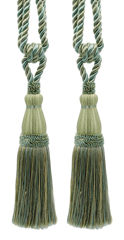 DÉCOPRO Elegant Lustrous Curtain Tassel Tieback, Tassel Length 8 1/2