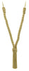 DÉCOPRO Beautiful Hand-Crafted Small Curtain & Drapery Tassel Tieback with Crown Tassel Design, Tassel Length 4