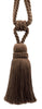 DÉCOPRO Hand Crafted Traditional Country Cotton Curtain Tassel Tieback, Tassel Length 7
