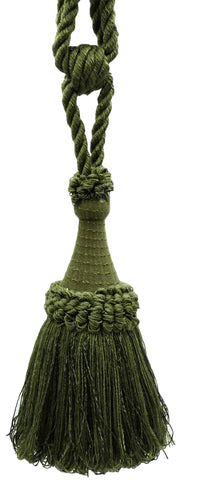 DÉCOPRO Decorative Curtain & Drapery Tassel Tieback Handcrafted with Victorian Design, Tassel Length 8