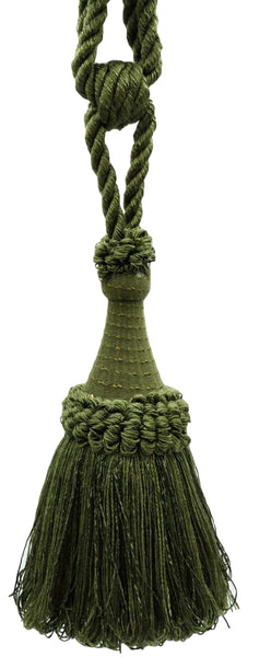 DÉCOPRO Decorative Curtain & Drapery Tassel Tieback Handcrafted with Victorian Design, Tassel Length 8