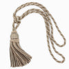 DÉCOPRO Elegant Curtain & Drapery Tassel Tieback with Decorative Hand Crocheted Design, Tassel Length 8