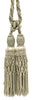 DÉCOPRO Exquisite Curtain & Drapery Double Tassel Tieback Elegantly Handcrafted to Perfection, Tassel Length 10
