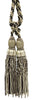DÉCOPRO Exquisite Curtain & Drapery Double Tassel Tieback Elegantly Handcrafted to Perfection, Tassel Length 10