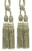 DÉCOPRO Exquisite Curtain & Drapery Double Tassel Tieback Elegantly Handcrafted to Perfection, Tassel Length 10
