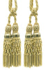 DÉCOPRO Exquisite Curtain & Drapery Double Tassel Tieback Elegantly Handcrafted to Perfection, Tassel Length 10