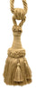 DÉCOPRO Beautifully Handcrafted Curtain & Drapery Tassel Tieback with Matte Finish, Tassel Length 6