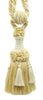 DÉCOPRO Beautifully Handcrafted Curtain & Drapery Tassel Tieback with Matte Finish, Tassel Length 6