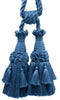 DÉCOPRO Beautifully Handcrafted Curtain & Drapery Tassel Tieback with Matte Finish, Tassel Length 6