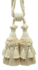 DÉCOPRO Beautifully Handcrafted Curtain & Drapery Tassel Tieback with Matte Finish, Tassel Length 6