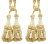 DÉCOPRO Beautifully Handcrafted Curtain & Drapery Tassel Tieback with Matte Finish, Tassel Length 6