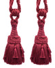 DÉCOPRO Beautifully Handcrafted Curtain & Drapery Tassel Tieback with Matte Finish, Tassel Length 6