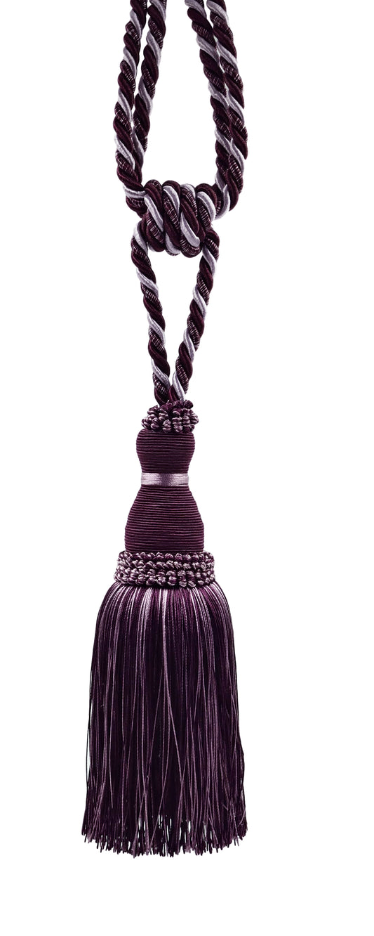 DÉCOPRO 2 (5cm) Chainette Fringe Trim # CF02, Lilac Purple #D7 (light Lavender Violet Purple) 11 Yards (33 Ft/10m DÉCOPRO 2 (5cm) Chainette Fringe Trim # CF02, Lilac Purple #D7 (light Lavender Violet Purple) 11 Yards (33 Ft/10m