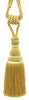 DÉCOPRO Noblesse Collection Elegant Curtain & Drapery Tassel Tieback, Tassel Length 8
